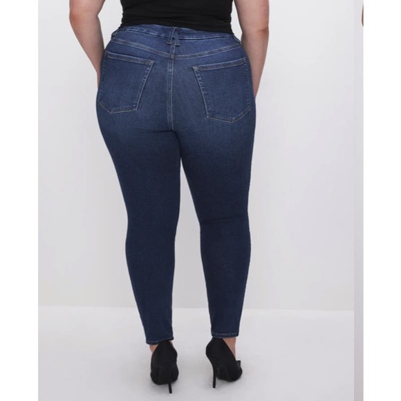 Good American Women's Always Fits Good Legs Skinny Jeans Size 20-26 Indigo 446 - Picture 2 of 11